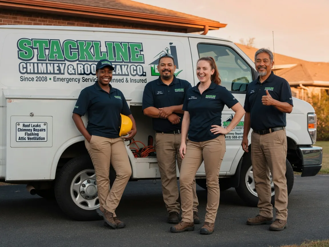 Chimney flashing repair company in Clinton, SC
